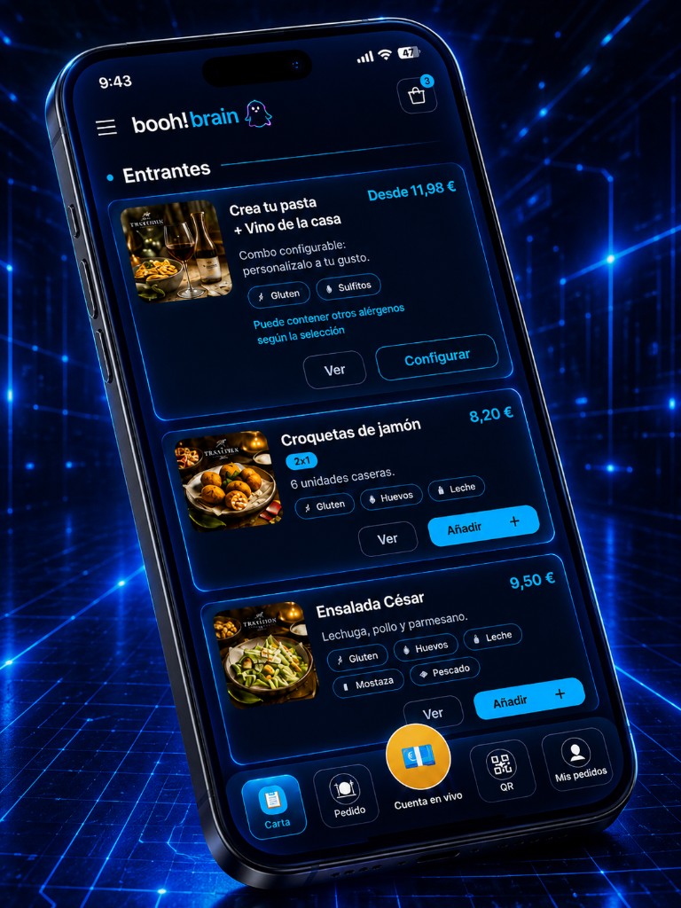 Carta QR digital